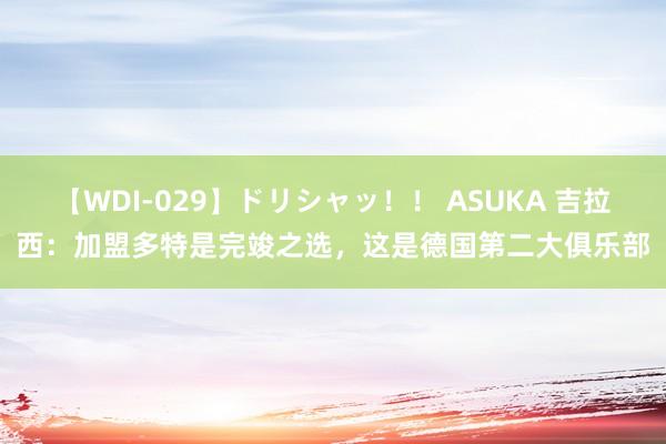 【WDI-029】ドリシャッ！！ ASUKA 吉拉西：加盟多特是完竣之选，这是德国第二大俱乐部