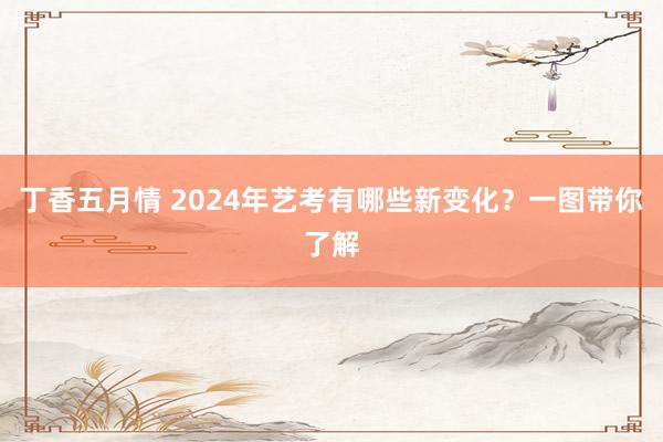 丁香五月情 2024年艺考有哪些新变化？一图带你了解