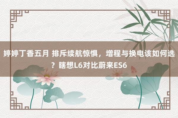 婷婷丁香五月 排斥续航惊惧，增程与换电该如何选？瞎想L6对比蔚来ES6